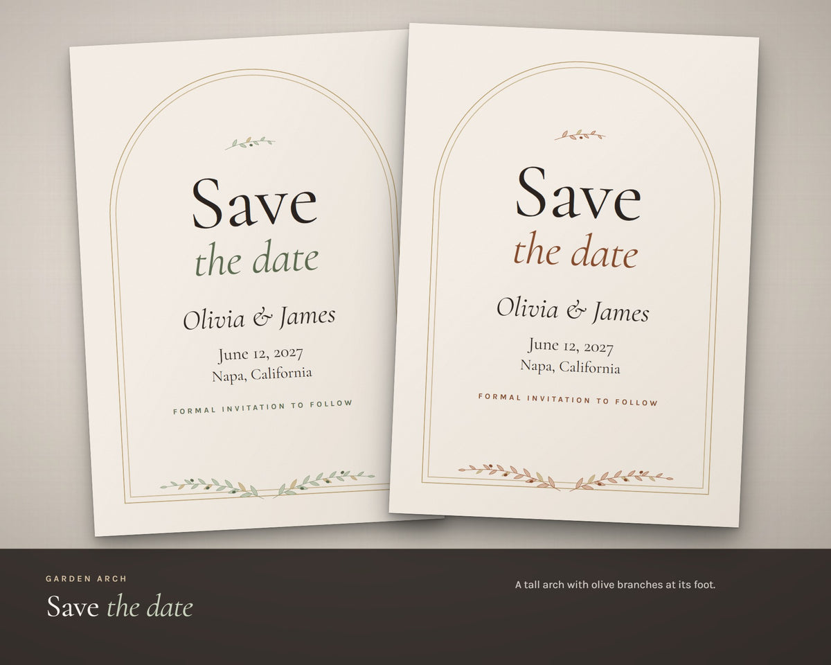 Inside the Save the Date printable: sample pages, view 3 of 7