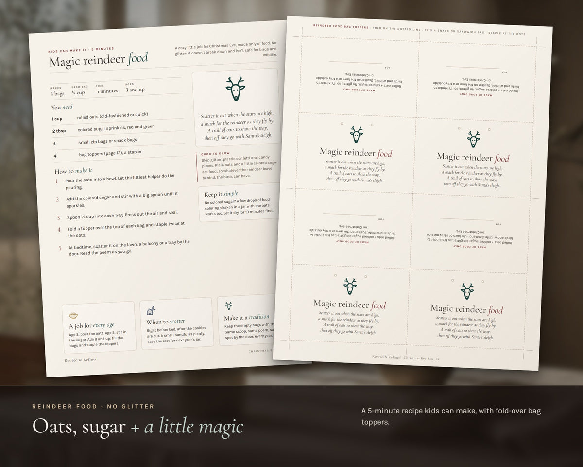 Inside the Christmas Eve Box Printables printable: sample pages, view 4 of 7