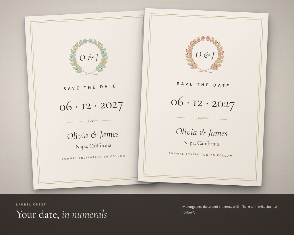 Inside the Save the Date printable: sample pages, view 4 of 7