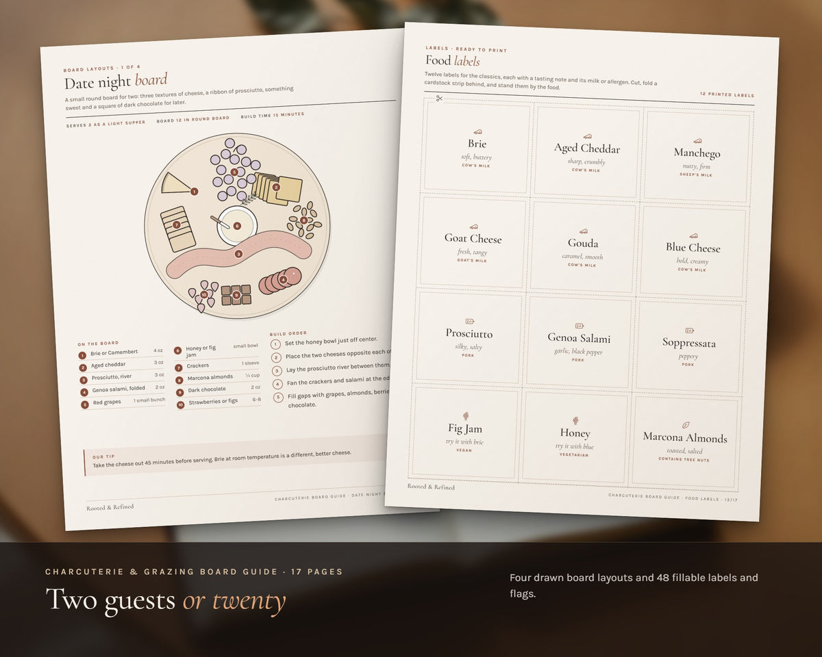 Inside the Ultimate Hosting Bundle printable: sample pages, view 5 of 8