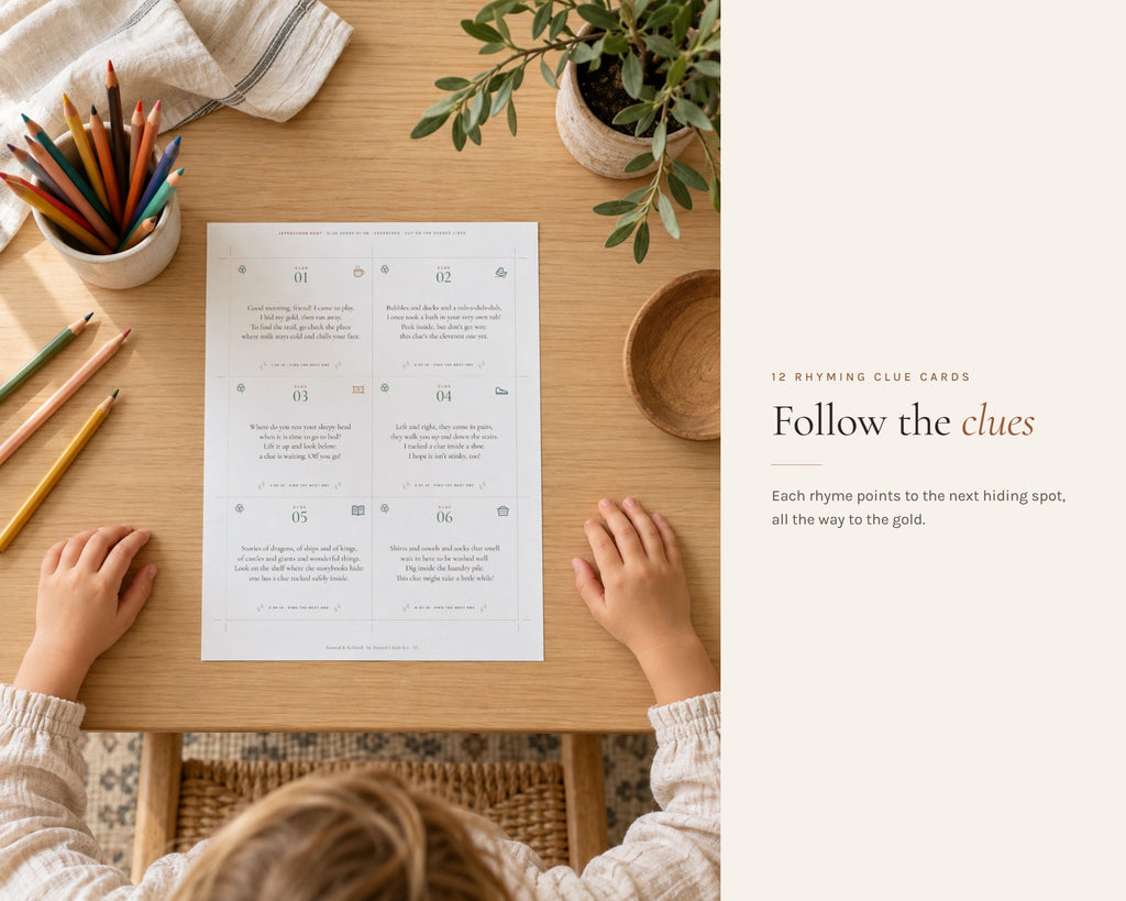 Inside the St. Patrick's Day Kids Kit printable: sample pages, view 5 of 7