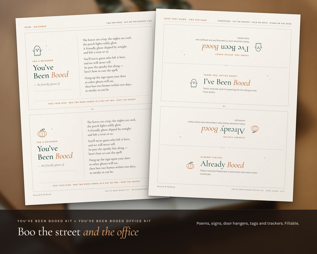 Inside the Halloween Mega Bundle printable: sample pages, view 6 of 8