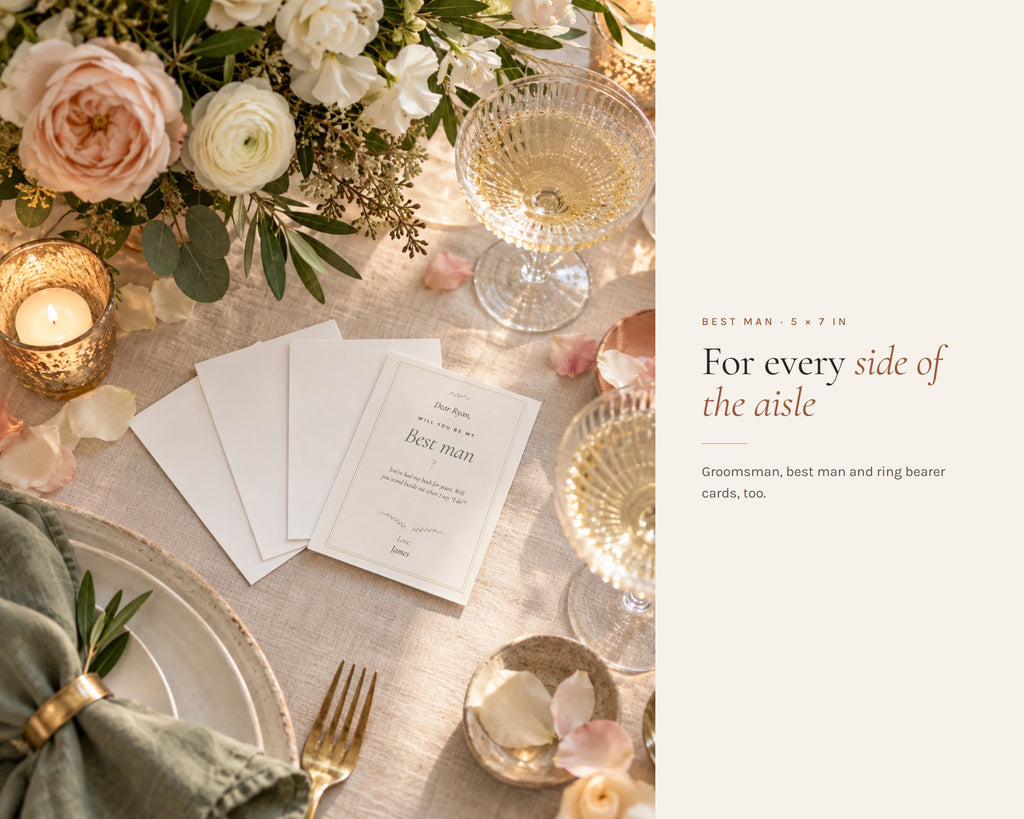 Inside the Bridal Party Proposal Cards printable: sample pages, view 6 of 7