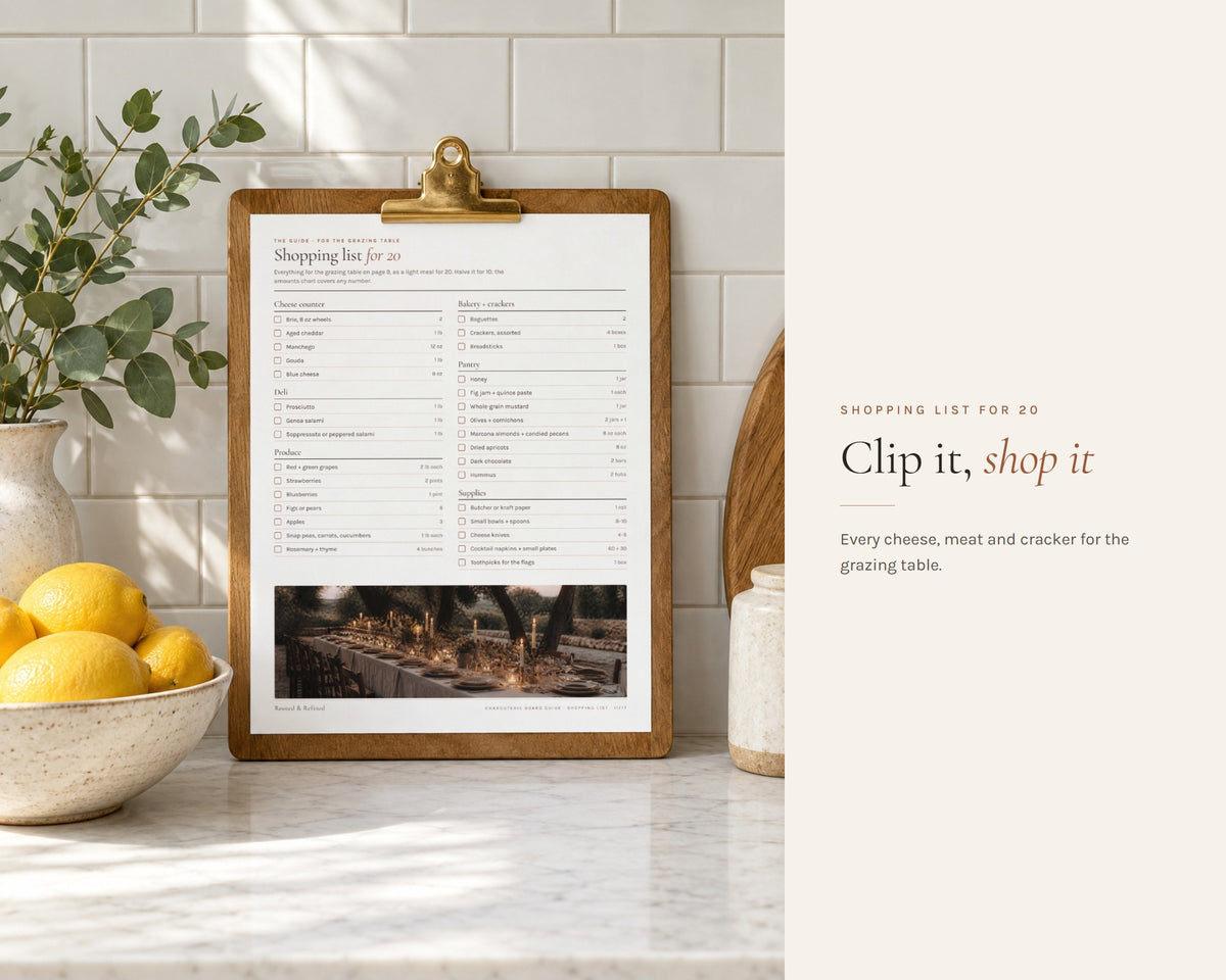Inside the Charcuterie Board Guide printable: sample pages, view 6 of 7