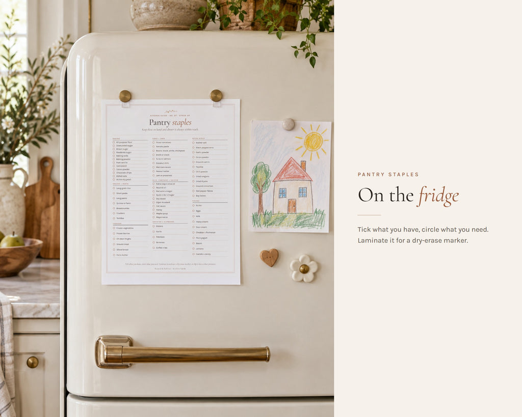 Inside the Kitchen Cheat Sheets printable: sample pages, view 7 of 8