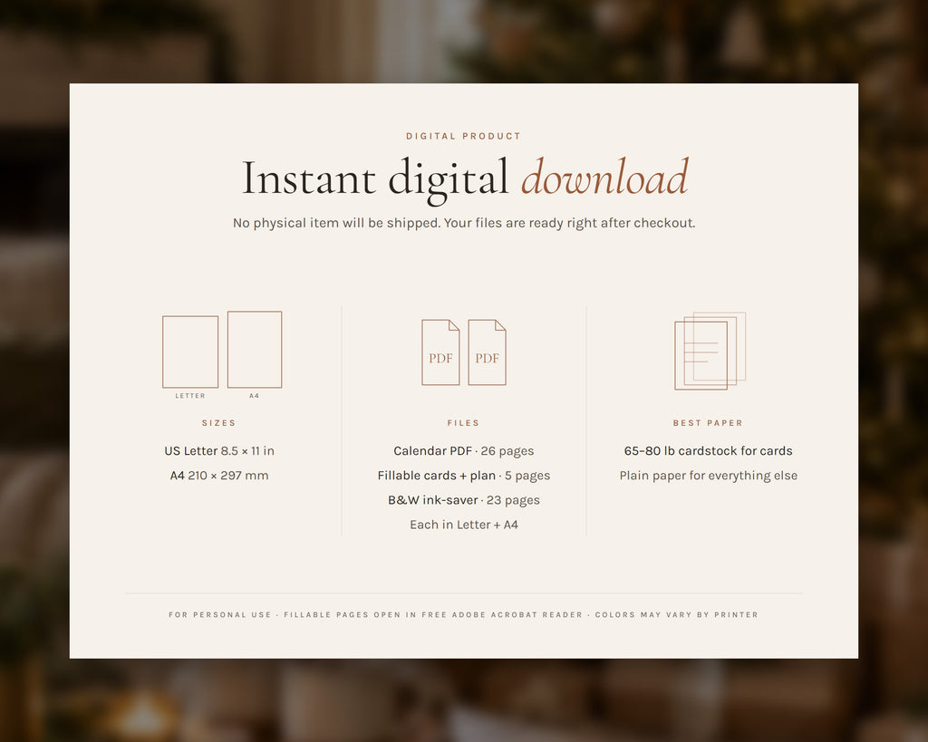 Inside the Advent Calendar Activity Cards printable: sample pages, view 7 of 7