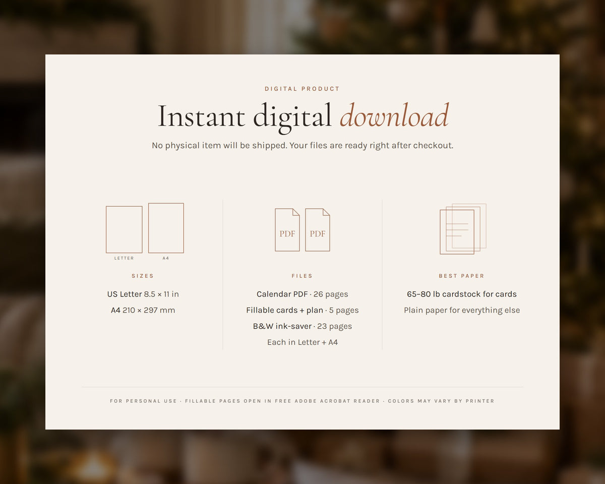 Inside the Advent Calendar Activity Cards printable: sample pages, view 7 of 7
