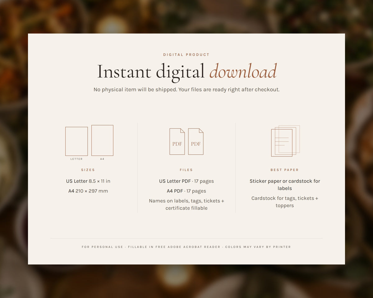 Inside the Christmas Eve Box Printables printable: sample pages, view 7 of 7