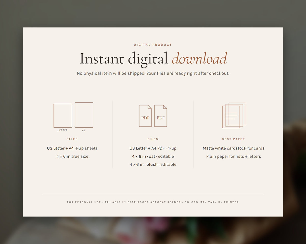 Inside the Baby Milestone Cards printable: sample pages, view 7 of 7