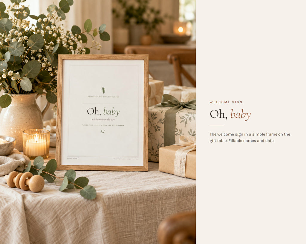 Inside the Baby Shower Games Bundle printable: sample pages, view 8 of 8