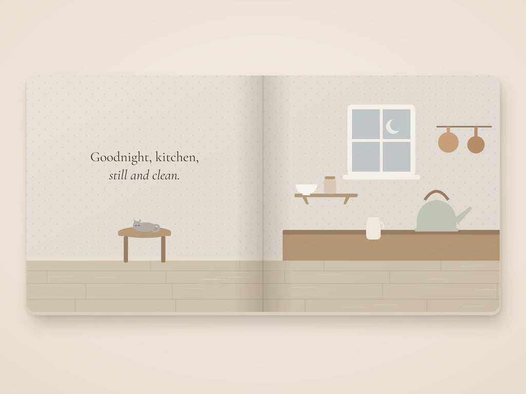 Goodnight, Little House board book by Rachelle Merchant, Rooted & Refined