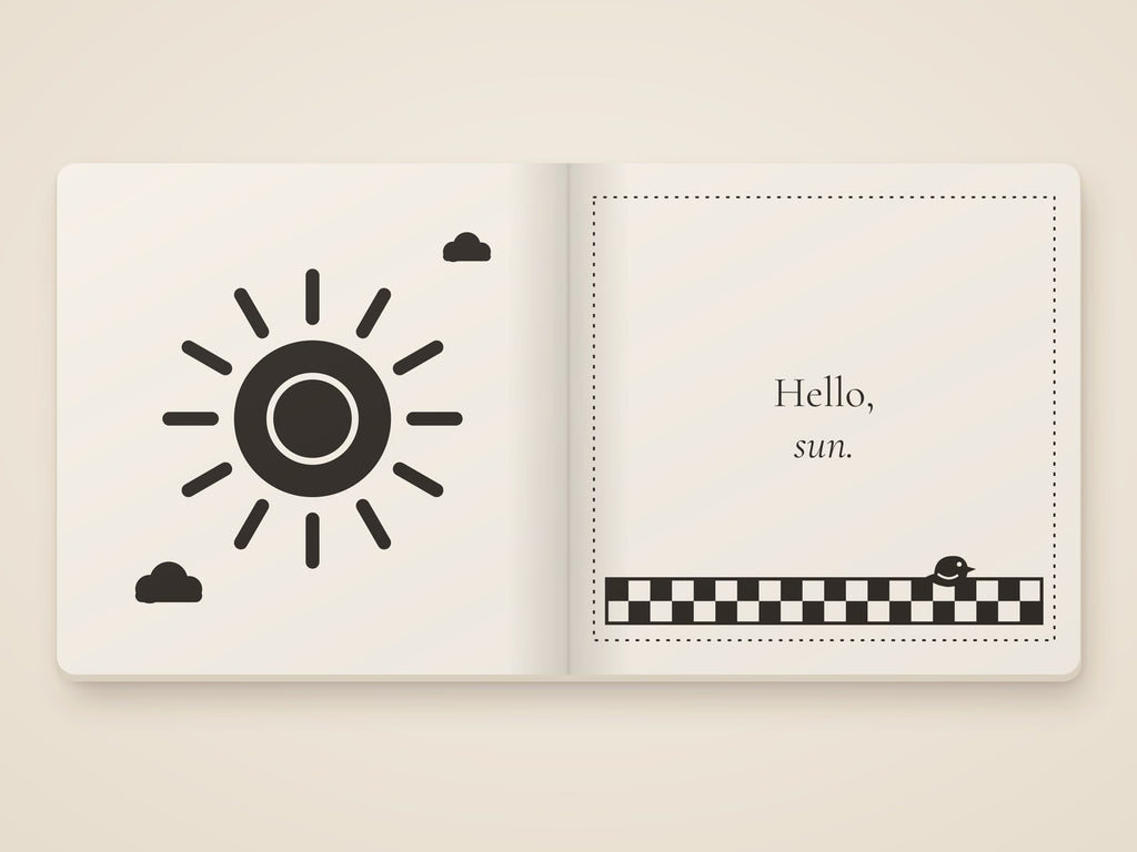 Hello, Little One board book by Rachelle Merchant, Rooted & Refined
