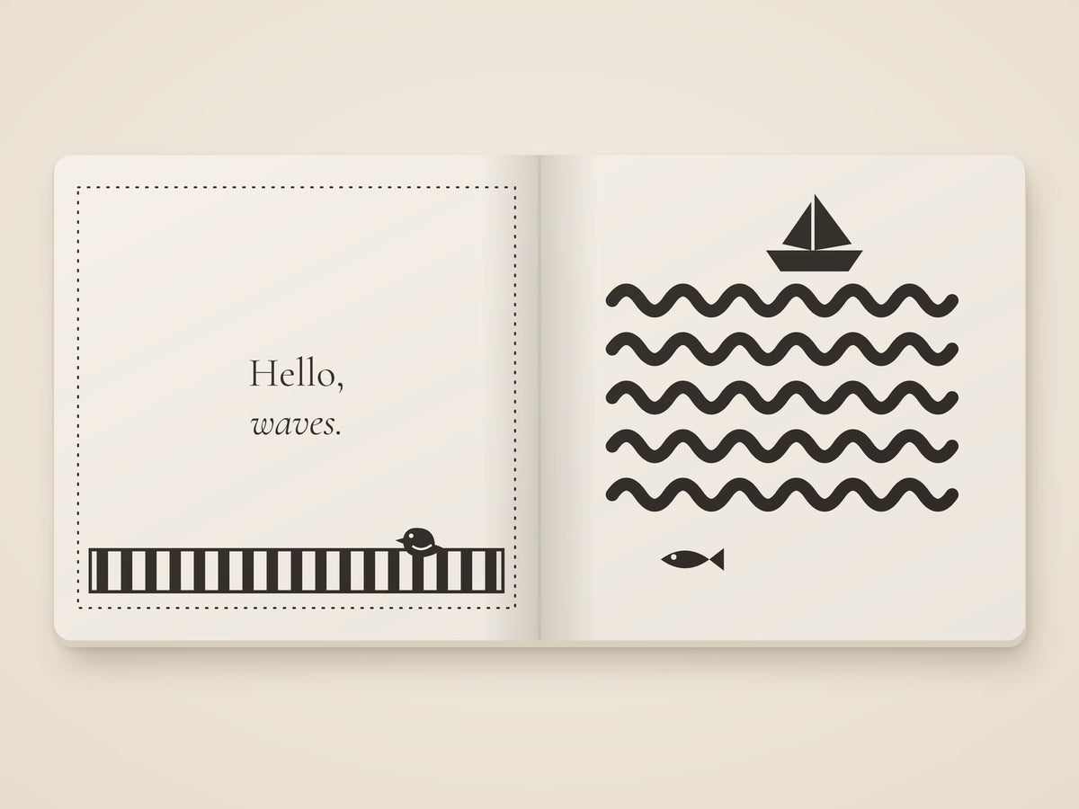 Hello, Little One board book by Rachelle Merchant, Rooted & Refined