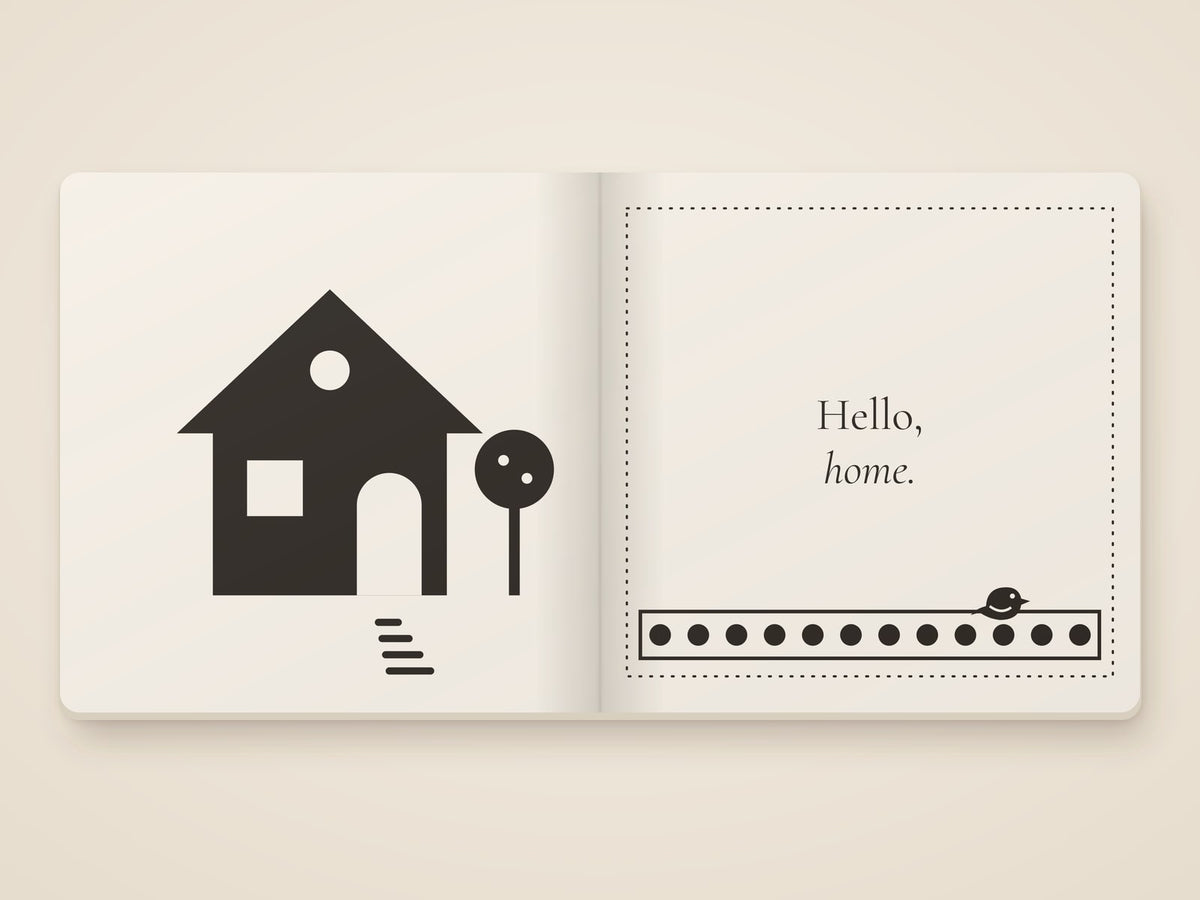 Hello, Little One board book by Rachelle Merchant, Rooted & Refined