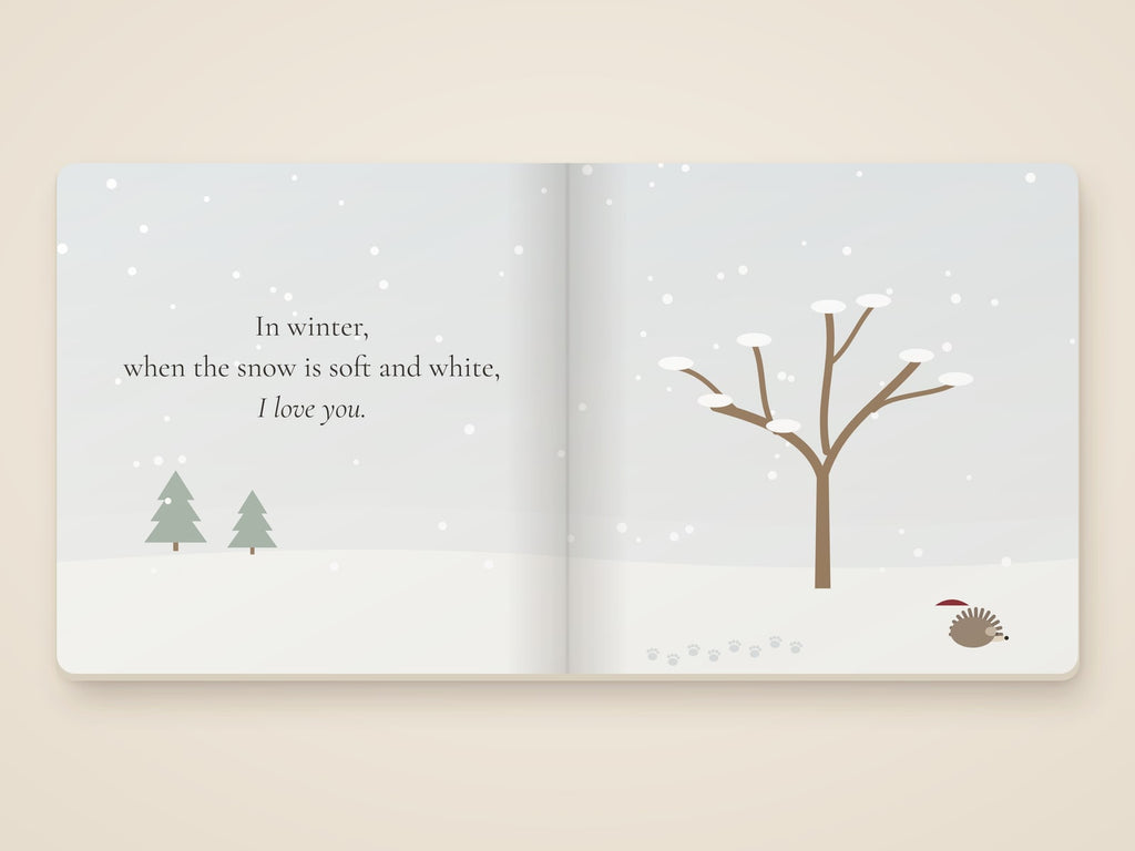 I Love You Through the Seasons board book by Rachelle Merchant, Rooted & Refined