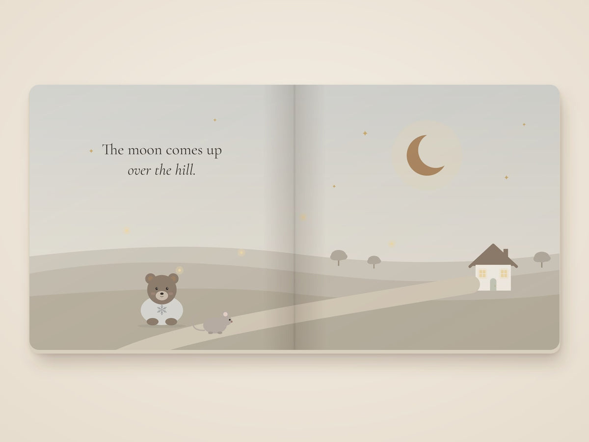 Little Bear, Goodnight Home board book by Rachelle Merchant, Rooted & Refined