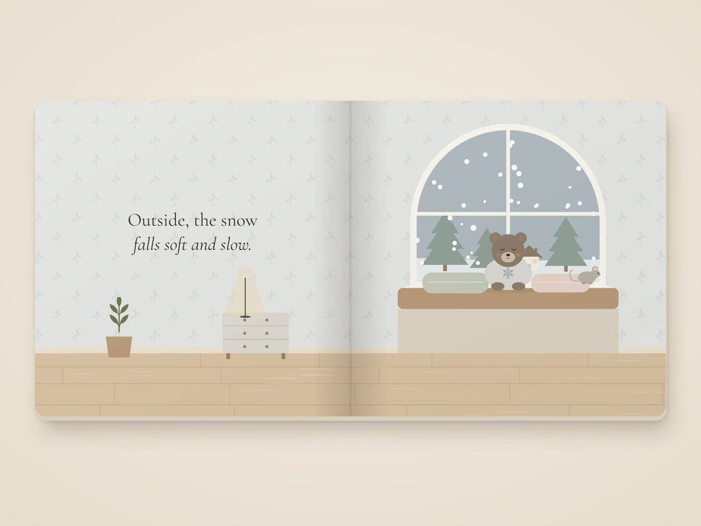 Little Bear, Goodnight Home board book by Rachelle Merchant, Rooted & Refined