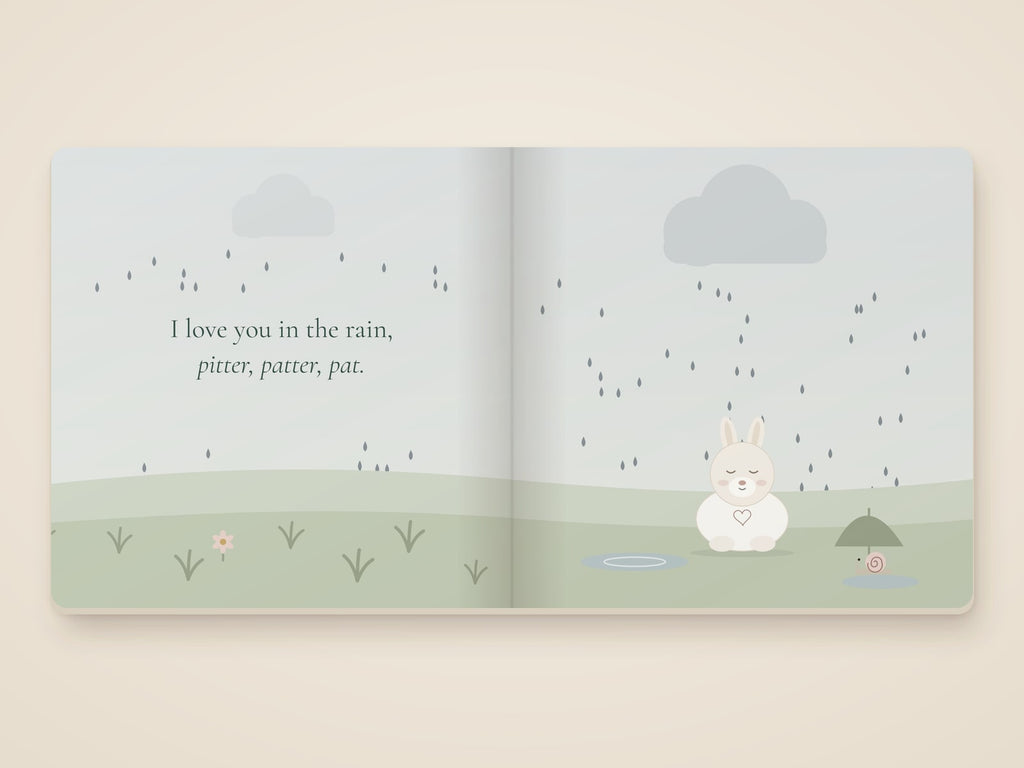 Little Bunny, Love You So board book by Rachelle Merchant, Rooted & Refined
