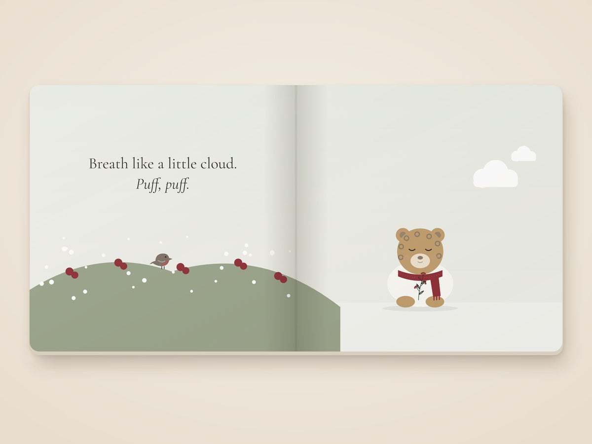 Little Jaguar, Winter Walk board book by Rachelle Merchant, Rooted & Refined