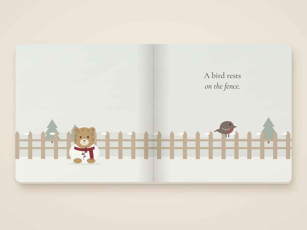 Little Jaguar, Winter Walk board book by Rachelle Merchant, Rooted & Refined