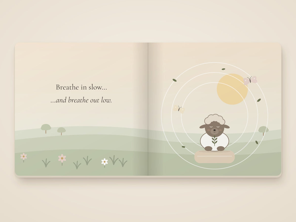 Little Lamb, Slow Morning board book by Rachelle Merchant, Rooted & Refined
