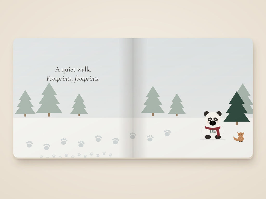 Little Panda, Still & Bright board book by Rachelle Merchant, Rooted & Refined