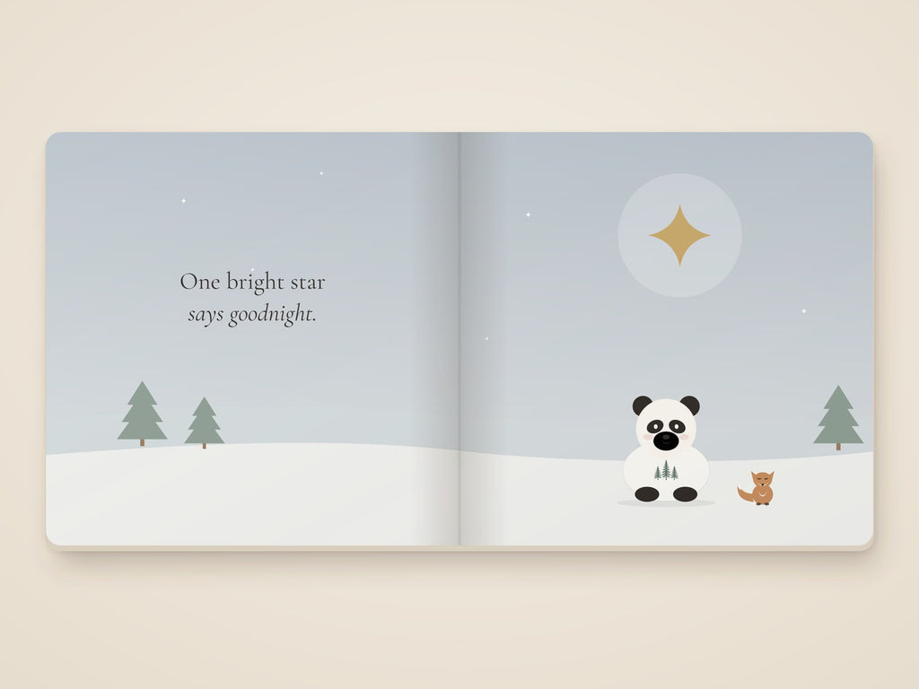 Little Panda, Still & Bright board book by Rachelle Merchant, Rooted & Refined