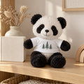 Little Panda Plush with Evergreen Tee by Rooted & Refined