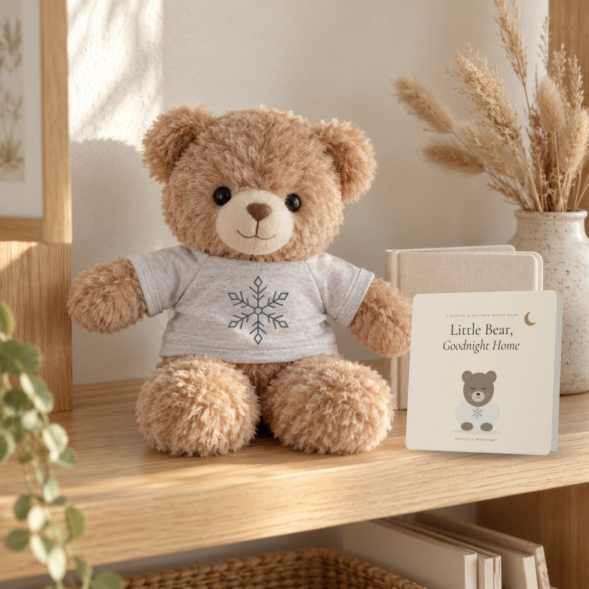 Little Bear, Goodnight Home board book by Rachelle Merchant, Rooted & Refined