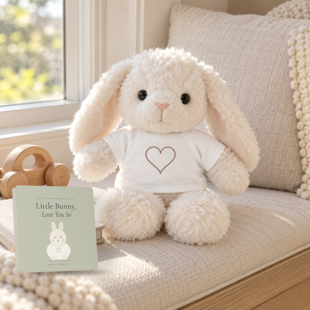 Little Bunny, Love You So board book by Rachelle Merchant, Rooted & Refined