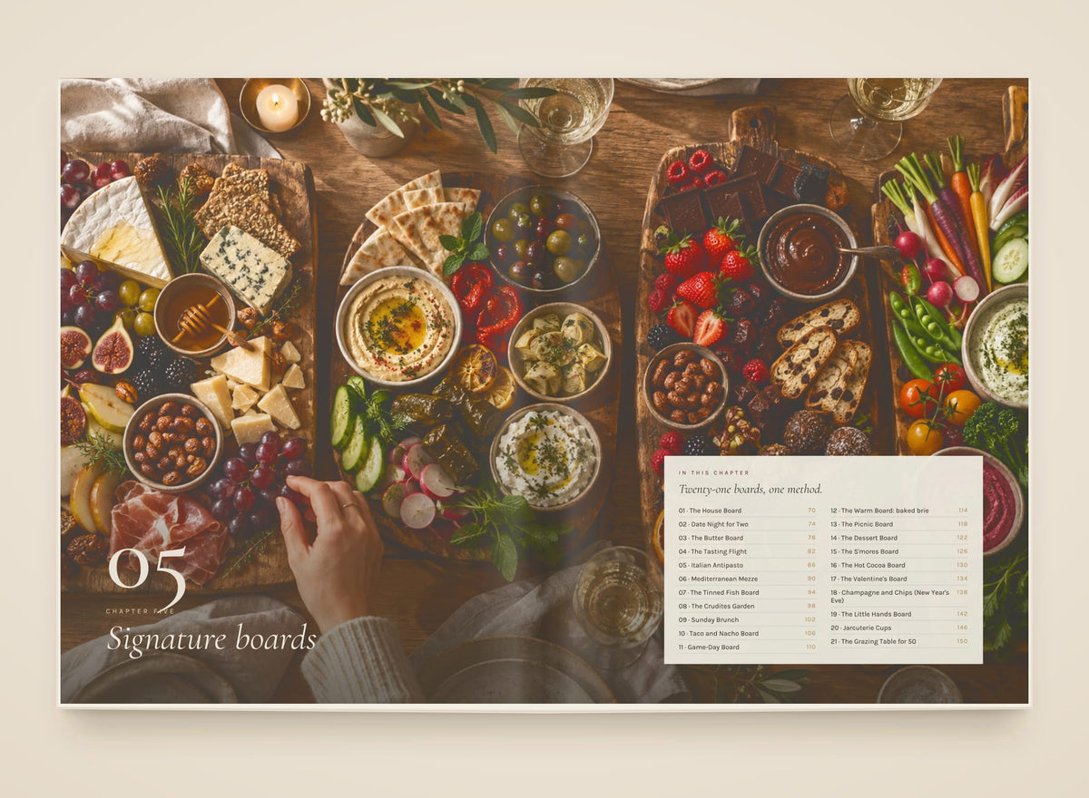 The Board, look inside: Chapter five · Signature boards