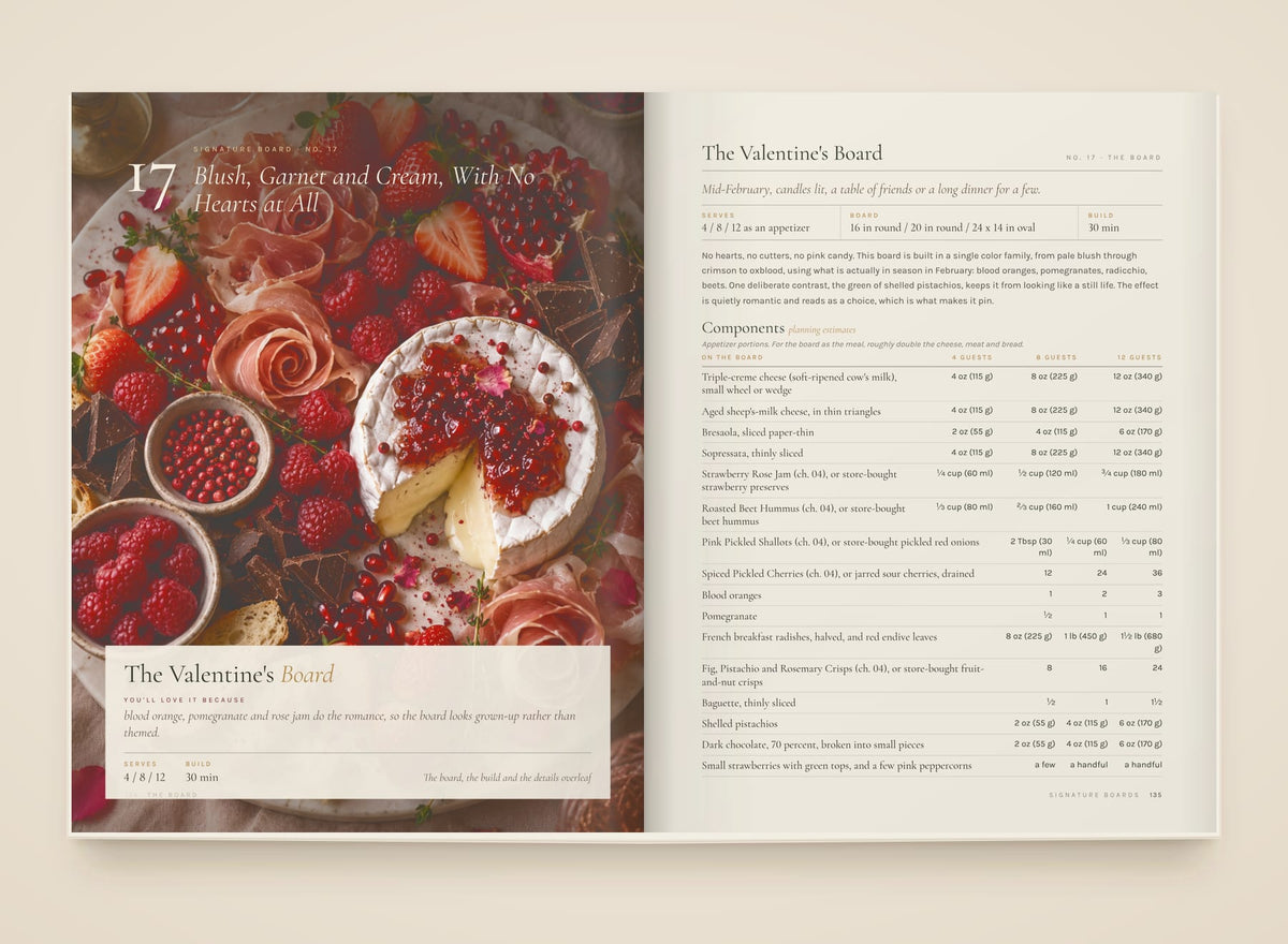 The Board, look inside: Signature board no. 17 · The Valentine board