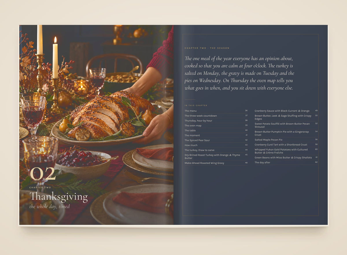 The Holiday Table, look inside: Chapter two · Thanksgiving